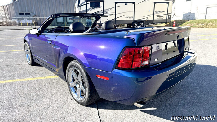 Ford Solo Fabricó 495 De Estos Mustangs Y Este Tiene Poco Más De 2K Millas | Carscoops